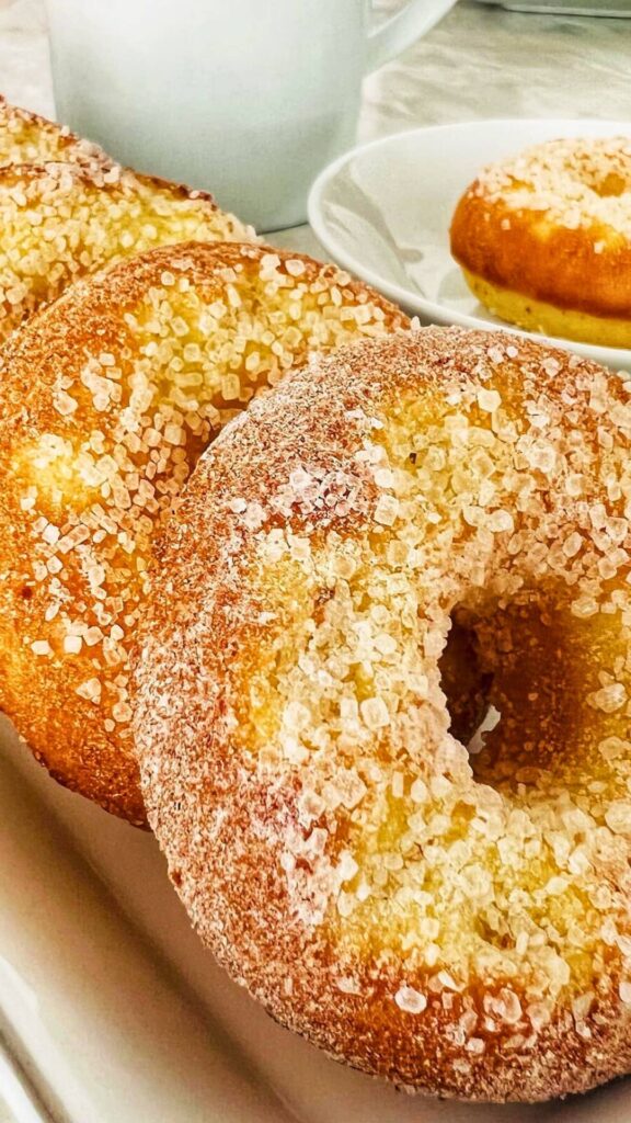 Easy Baked Sugar Donut Recipe