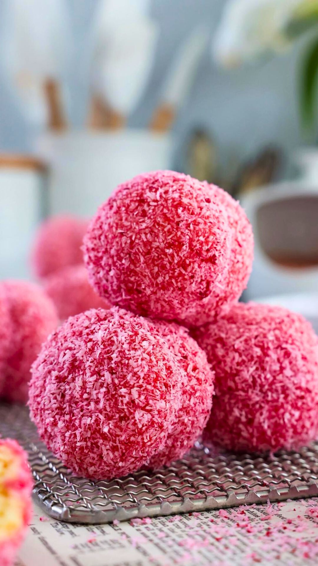 Eggless Snowballs Recipe