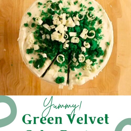 Green Velvet Cake Recipe