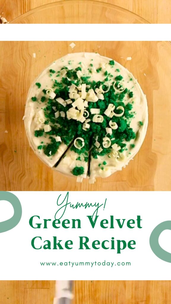 Green Velvet Cake Recipe