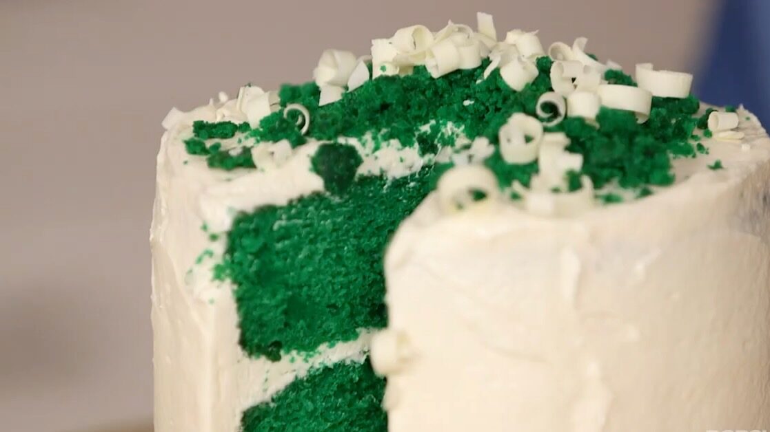 Green Velvet Cake Recipe