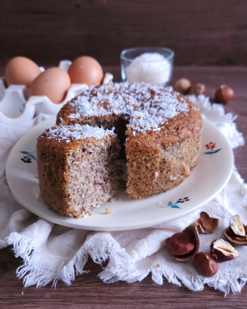 Hazelnut And Coconut Cake Recipe