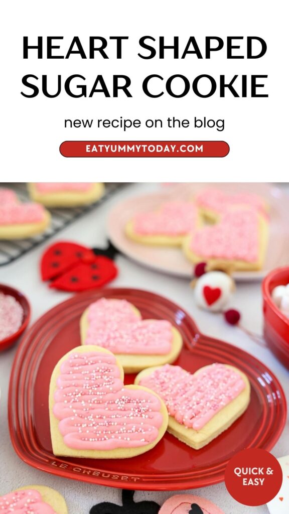 Heart Shaped Sugar Cookie Recipe