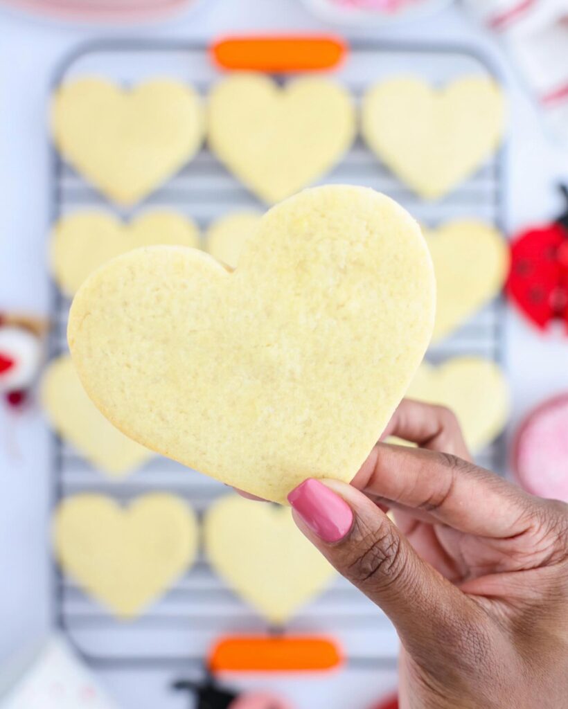 Heart Shaped Sugar Cookie Recipe