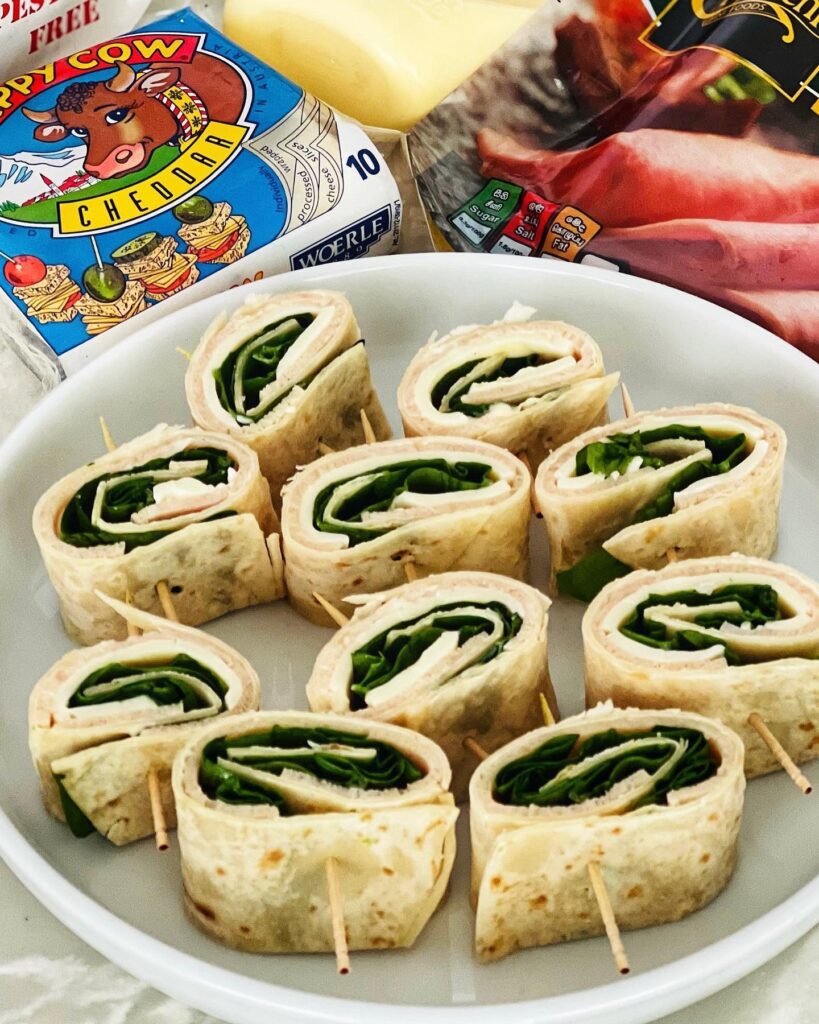 Kid-Friendly Spinach Wrap Pinwheel Recipe