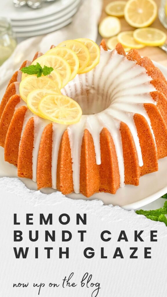 Lemon Drizzle Bundt Cake Recipe