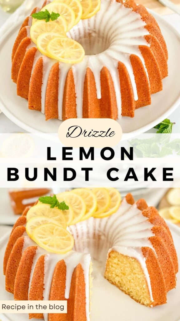 Lemon Drizzle Bundt Cake Recipe