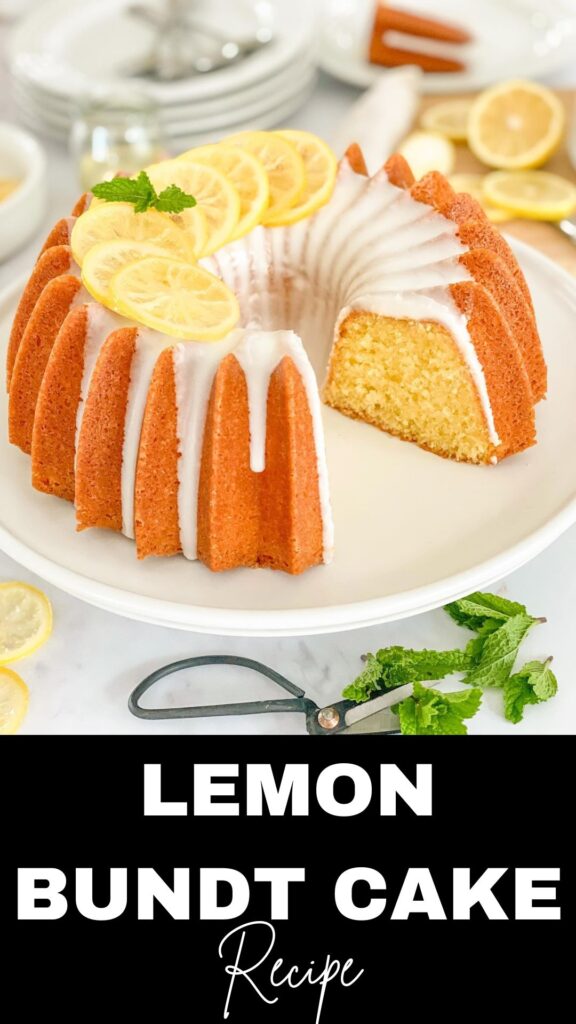 Lemon Drizzle Bundt Cake Recipe