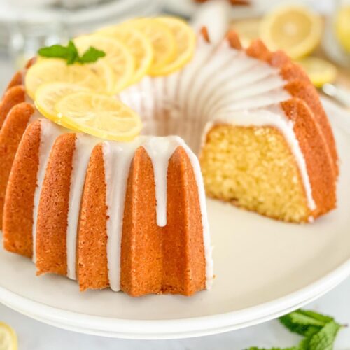 Lemon Drizzle Bundt Cake Recipe