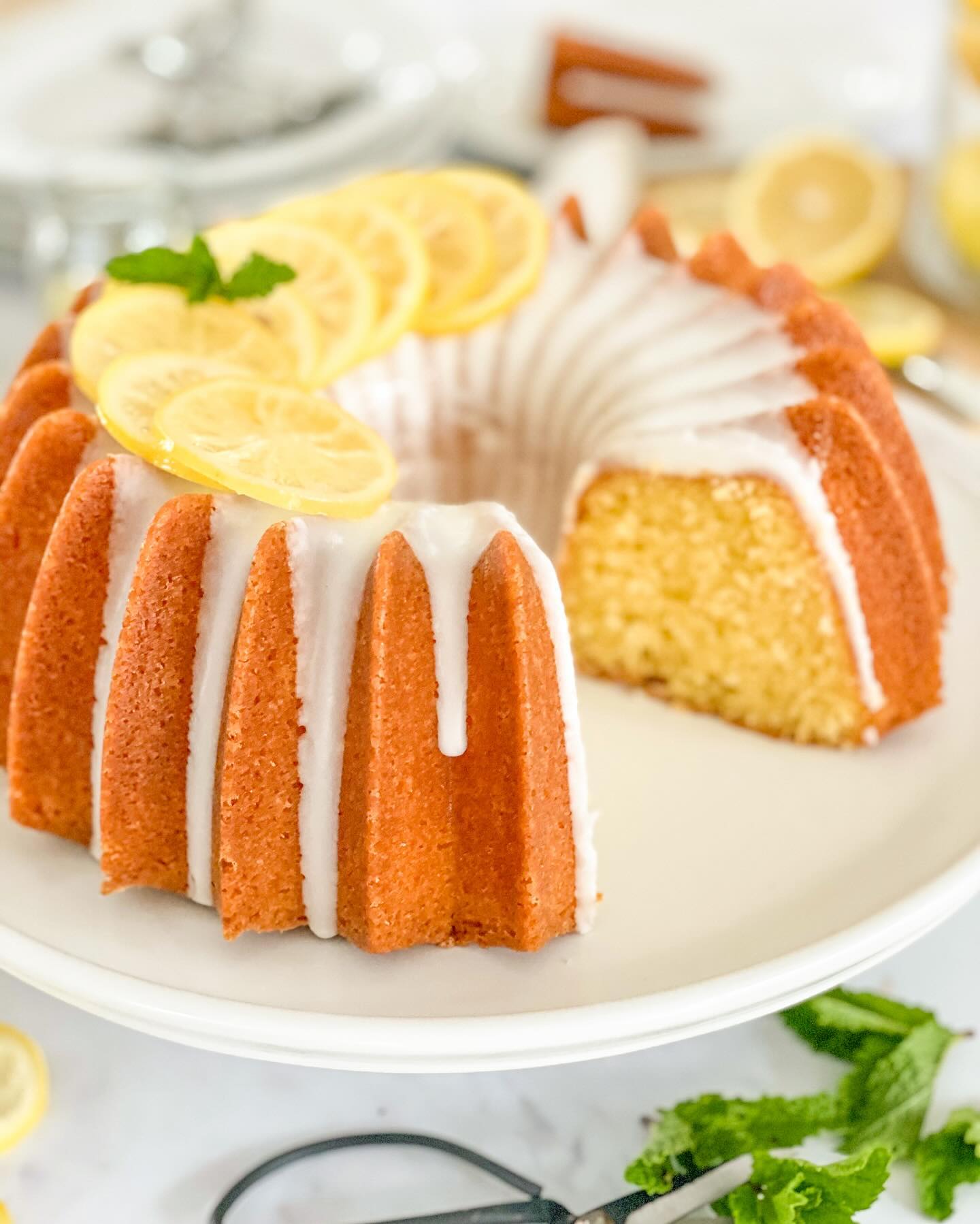 Lemon Drizzle Bundt Cake Recipe