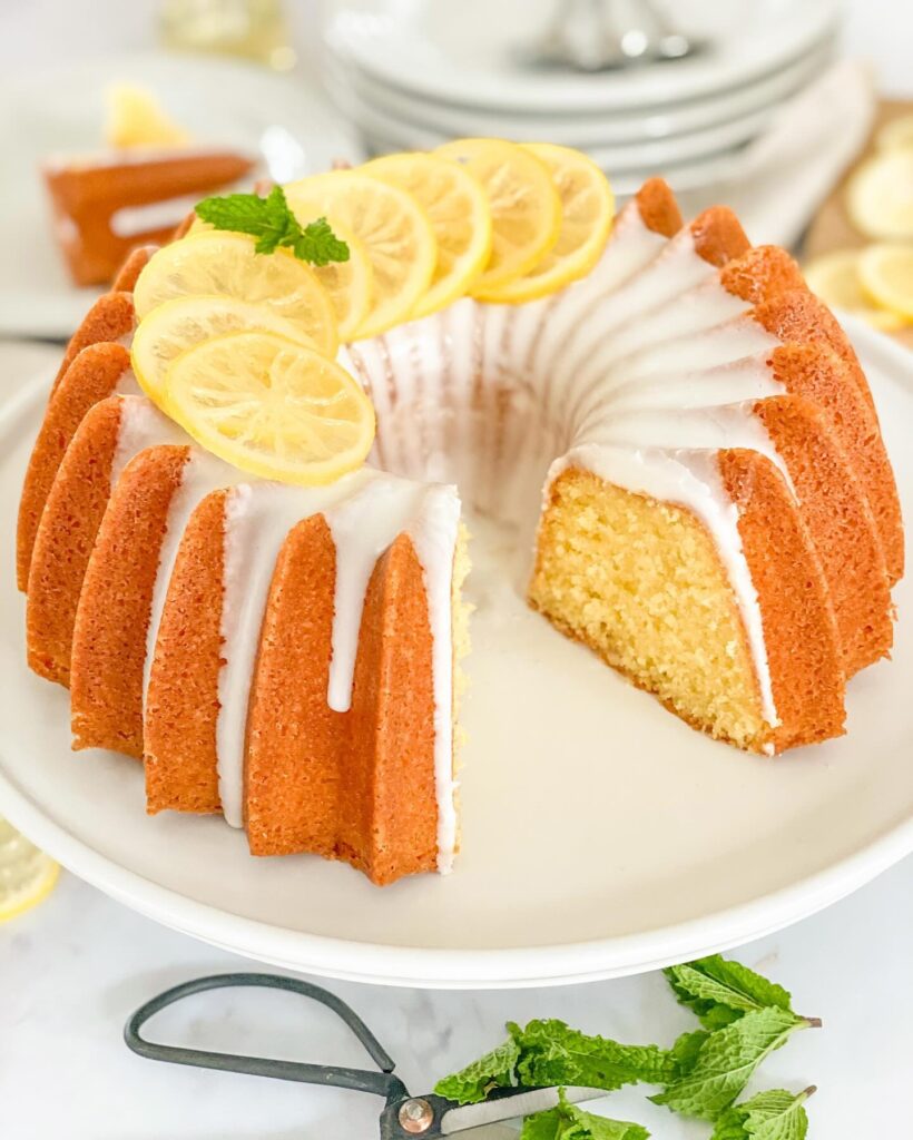 Lemon Drizzle Bundt Cake Recipe