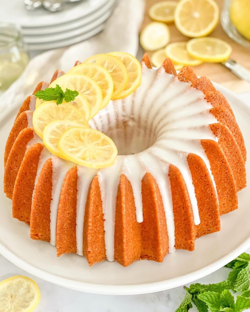 Lemon Drizzle Bundt Cake Recipe