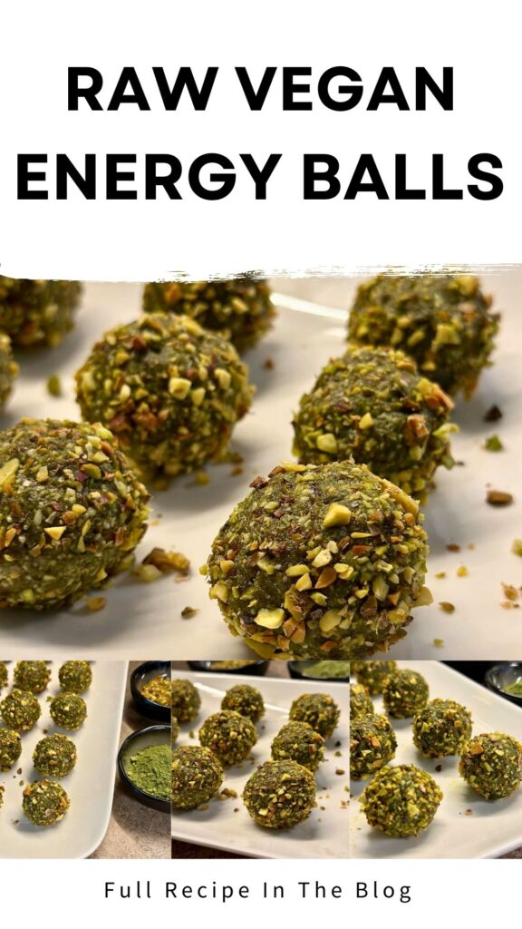 Matcha Pistachio Balls Recipe