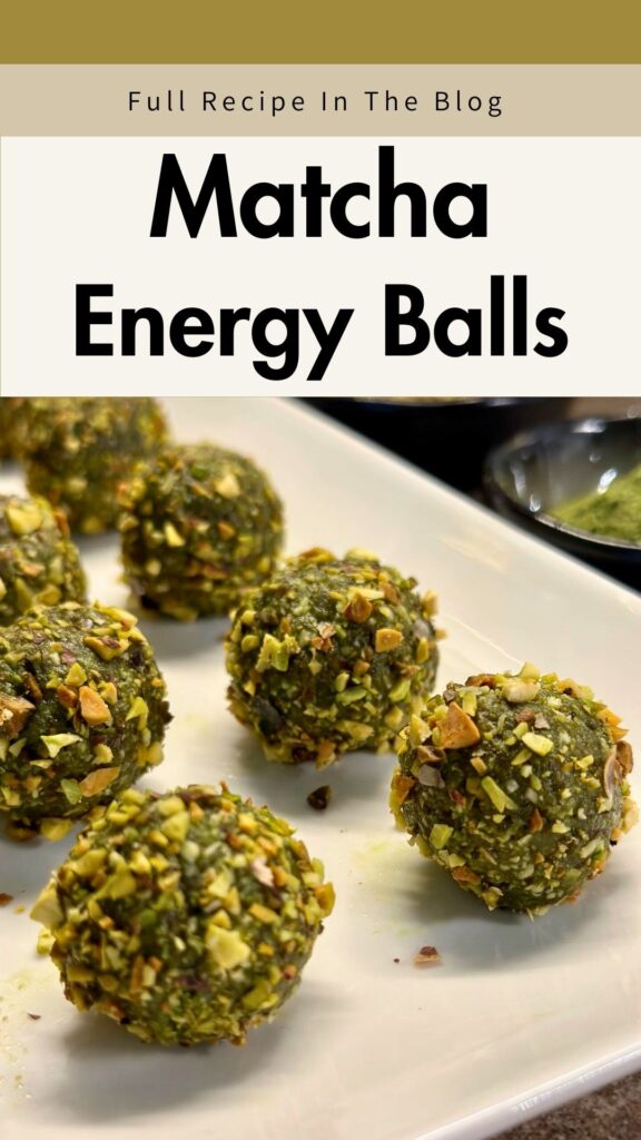 Matcha Pistachio Balls Recipe