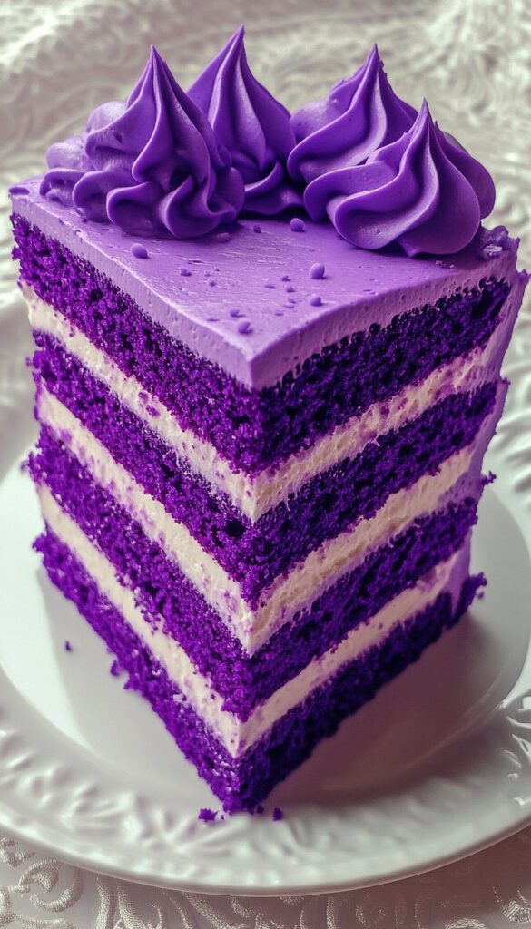 Purple Velvet Cake Recipe