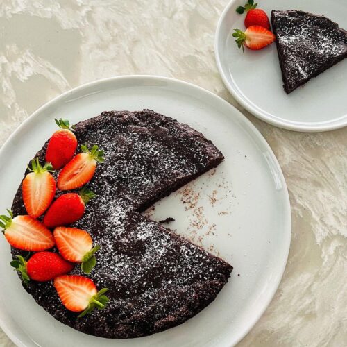 Swedish Sticky Chocolate Cake Recipe (Kladdkaka)