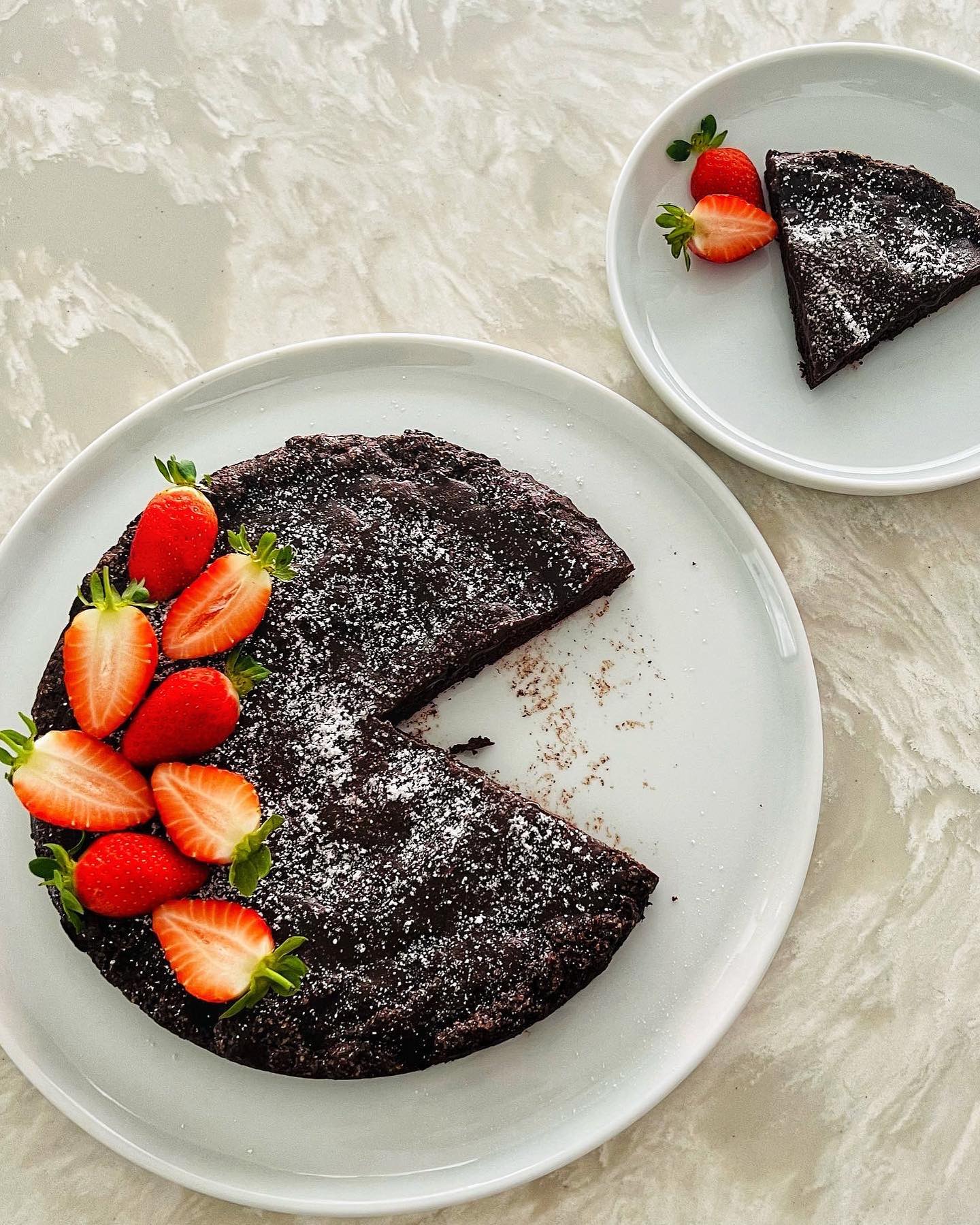 Swedish Sticky Chocolate Cake Recipe (Kladdkaka)