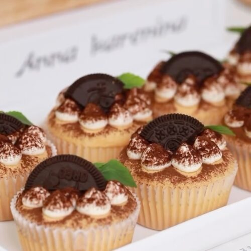 Tiramisu Mascarpone Cream Cupcakes Recipe