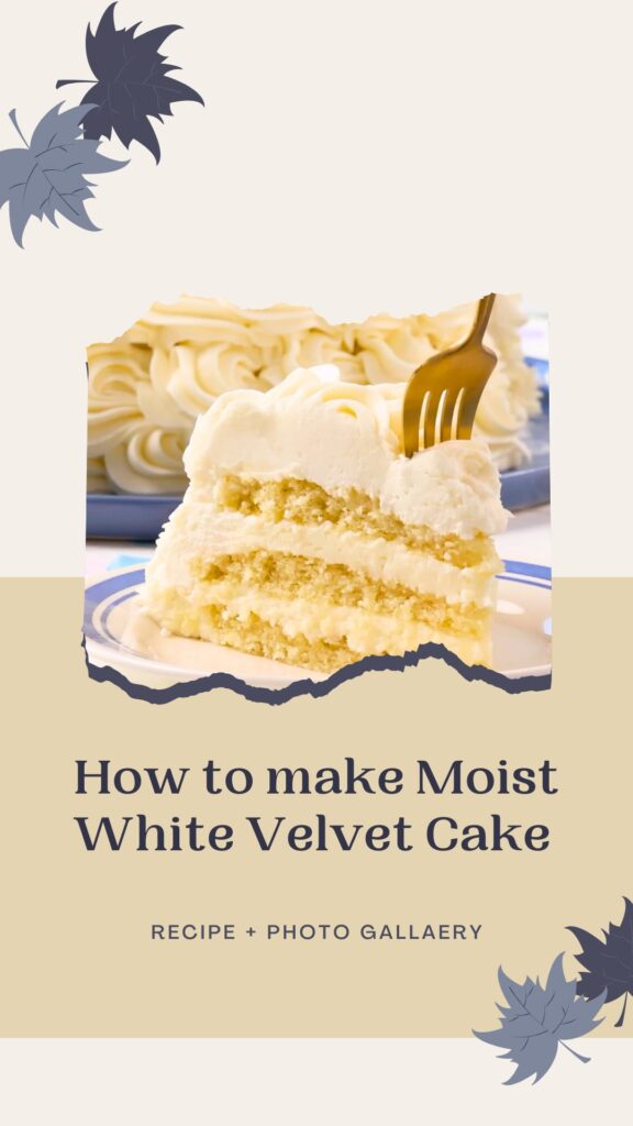 White Velvet Cake Recipe