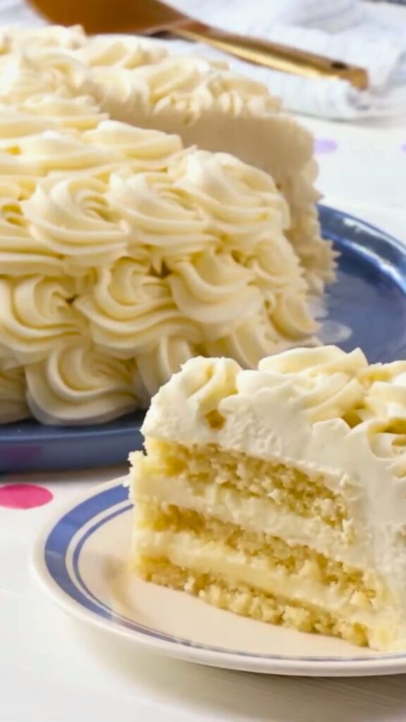 White Velvet Cake Recipe