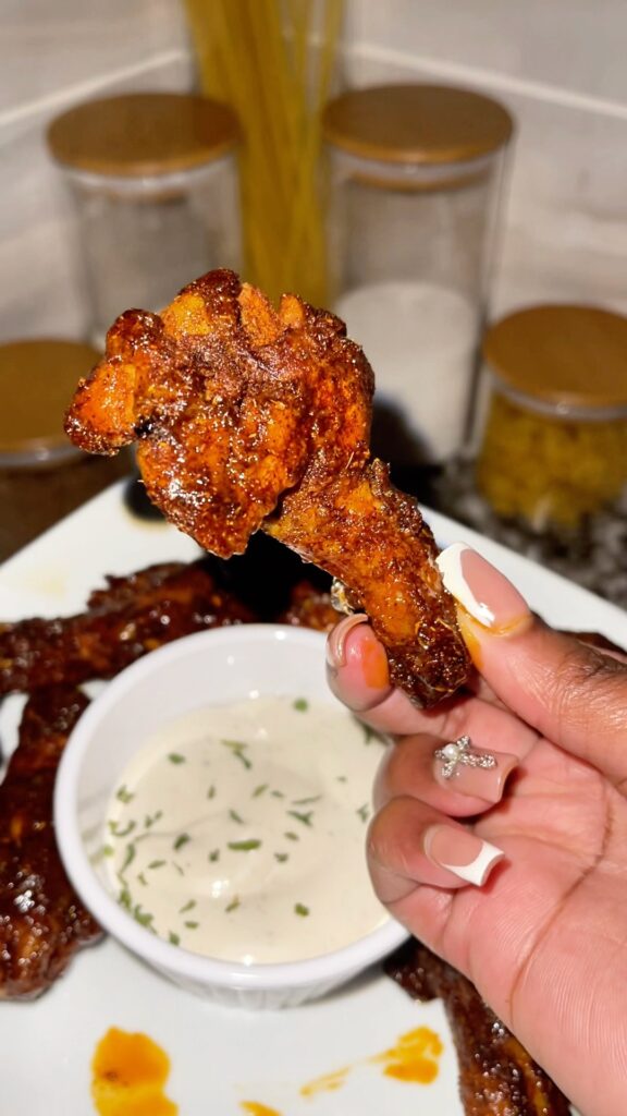 Wingstop Hot Honey Rub Wings Recipe