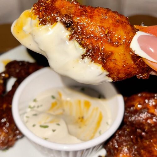 Wingstop Hot Honey Rub Wings Recipe