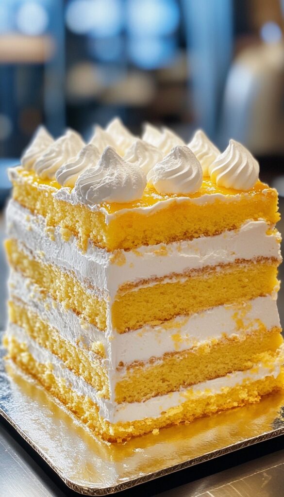 Yellow Velvet Cake Recipe