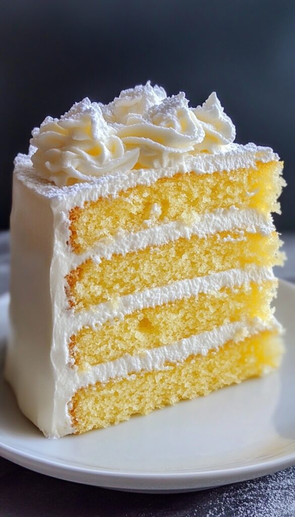 Yellow Velvet Cake Recipe