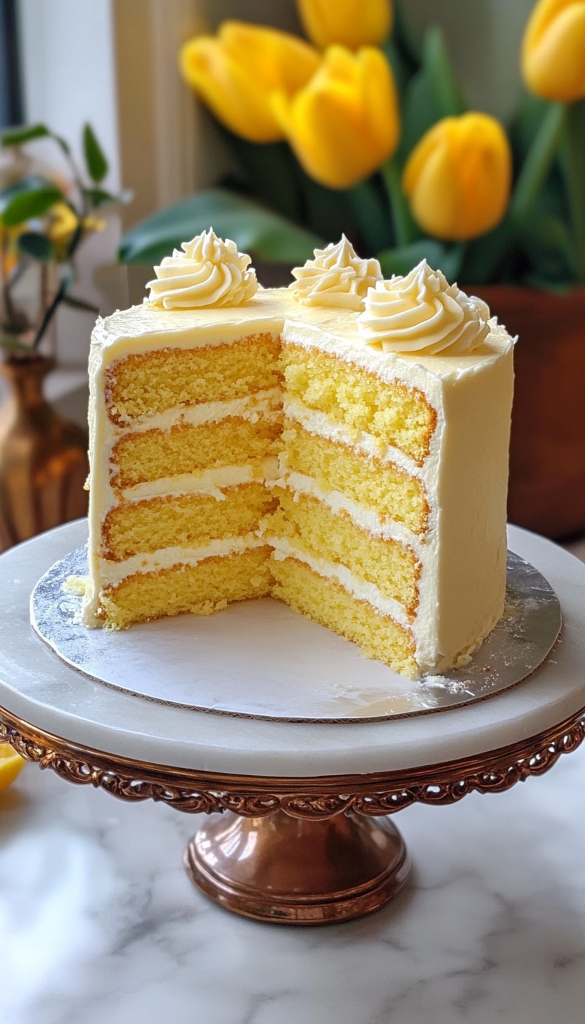 Yellow Velvet Cake Recipe