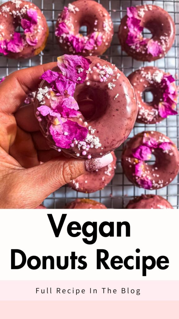 Baked Rose Cardamom Donuts Recipe