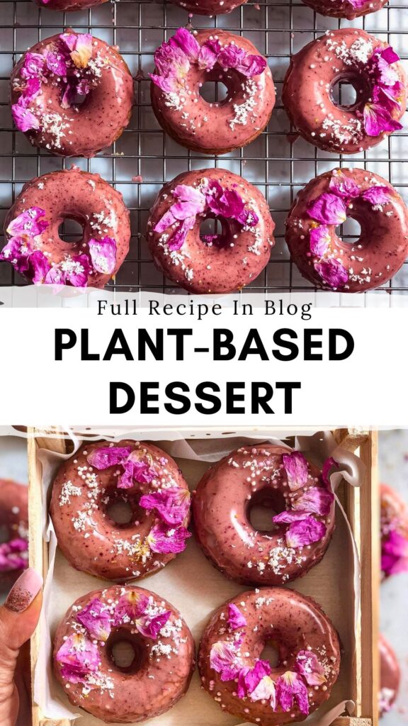 Baked Rose Cardamom Donuts Recipe