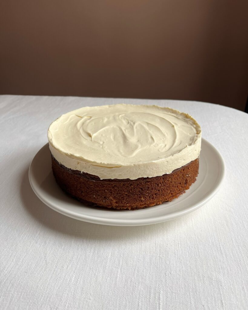 Carrot cake with cream cheese