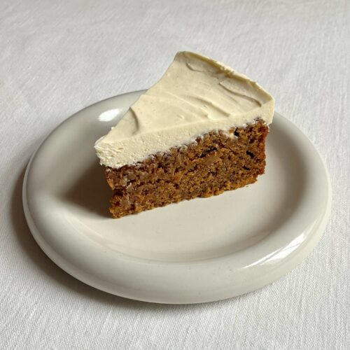 Carrot cake with cream cheese