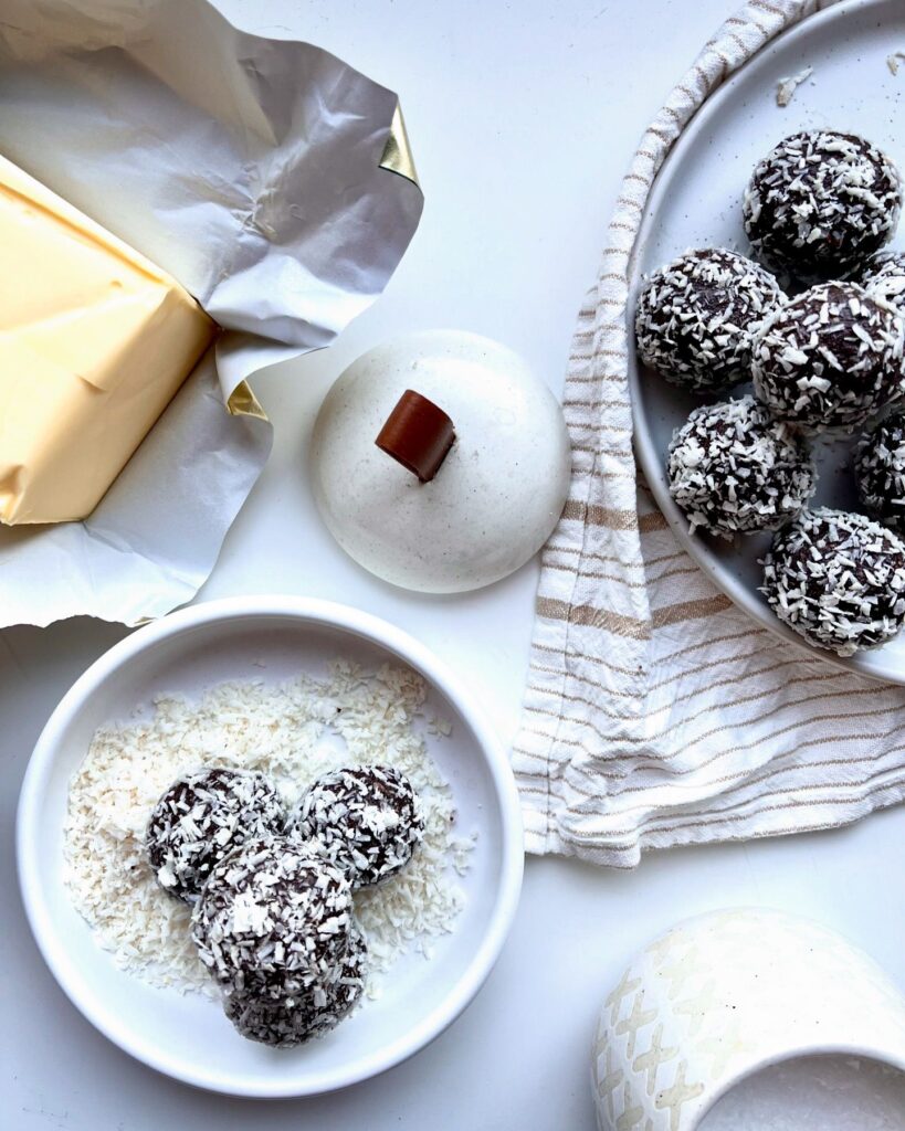 Chocolate Balls with Browned Butter and Sea Salt Recipe