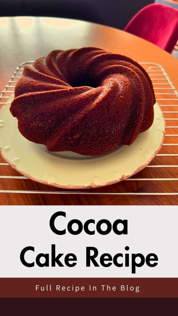 Cocoa Cake Recipe