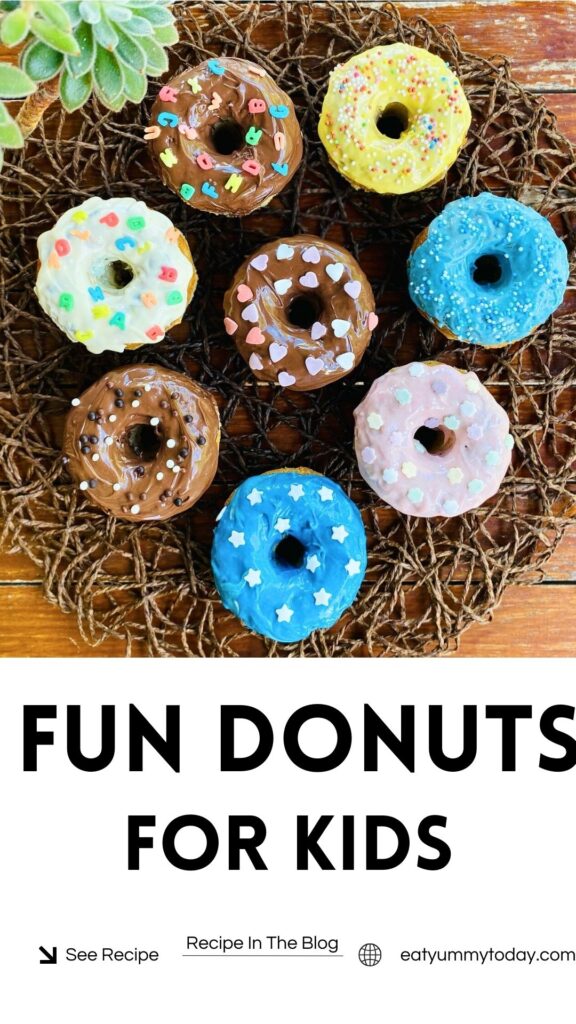 Colorful Chocolate Chip Donuts Recipe