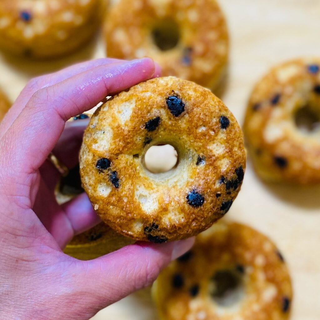 Colorful Chocolate Chip Donuts Recipe