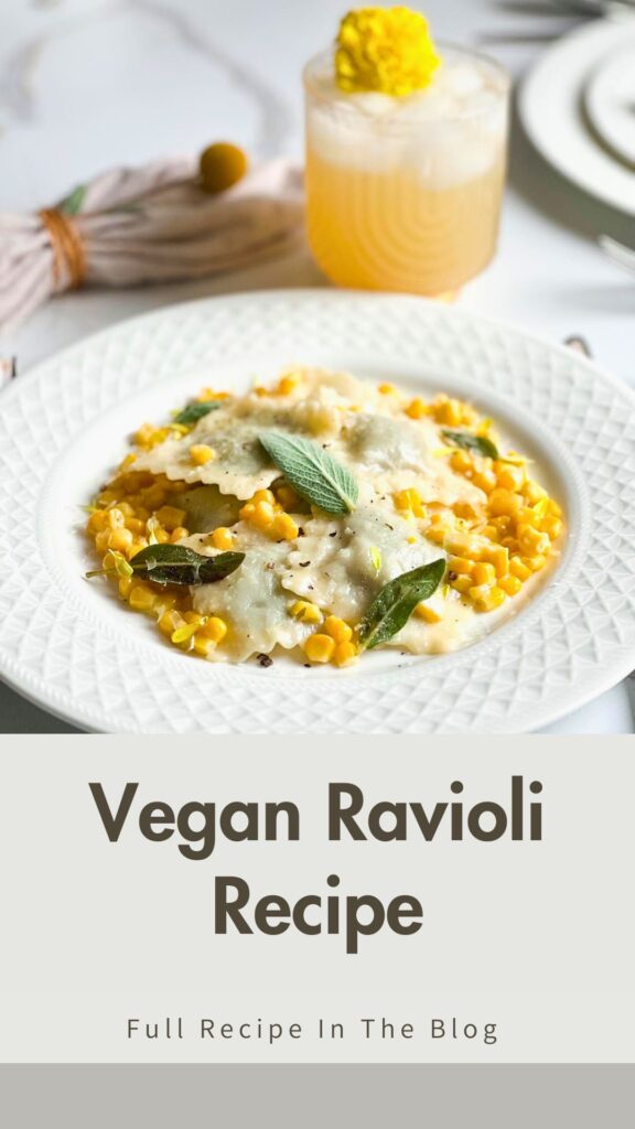 Corn and Vegetable Ravioli Recipe