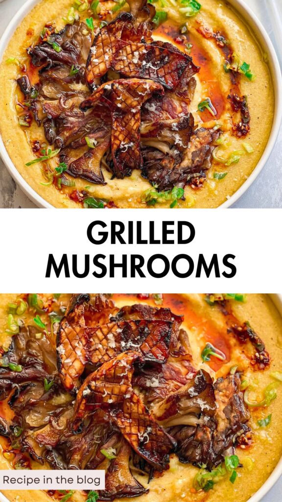 Creamy Polenta with Grilled Mushrooms