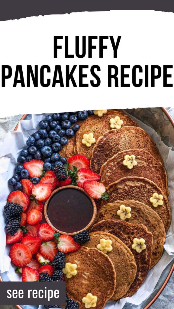 Fluffy Whole Wheat pancakes Recipe