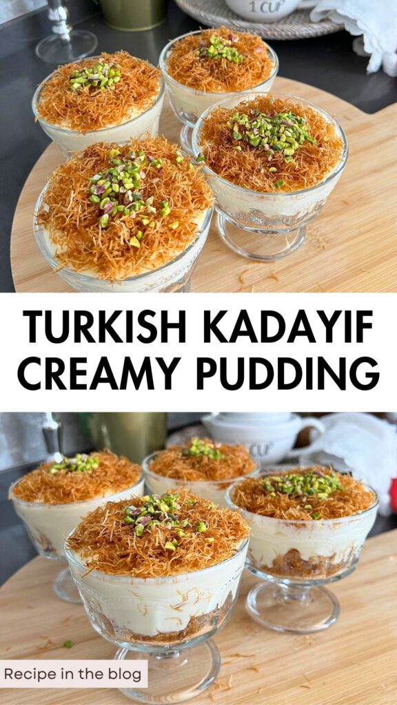 Kadayif pudding Recipe