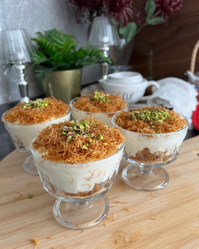 Kadayif pudding Recipe