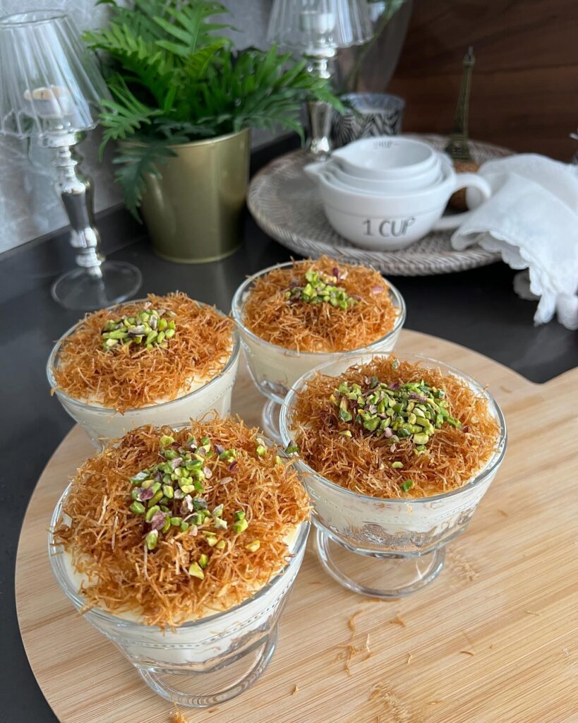 Kadayif pudding Recipe