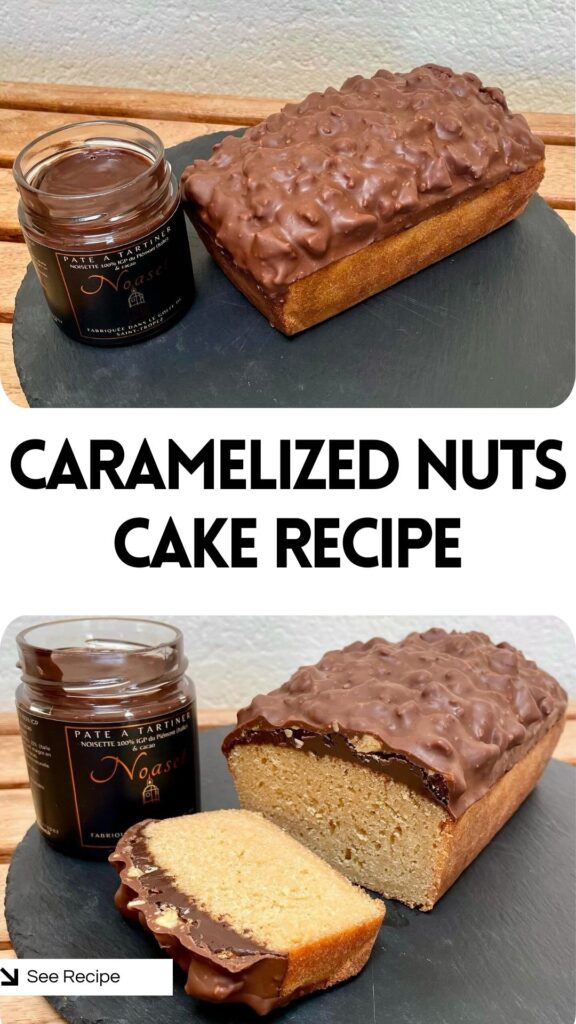 Maple Syrup and Chocolate Spread Cake