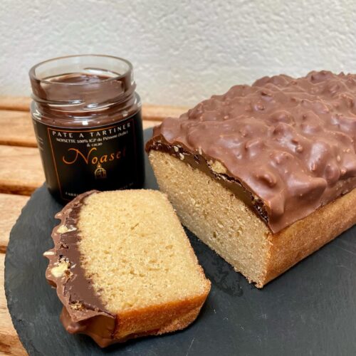 Maple Syrup and Chocolate Spread Cake