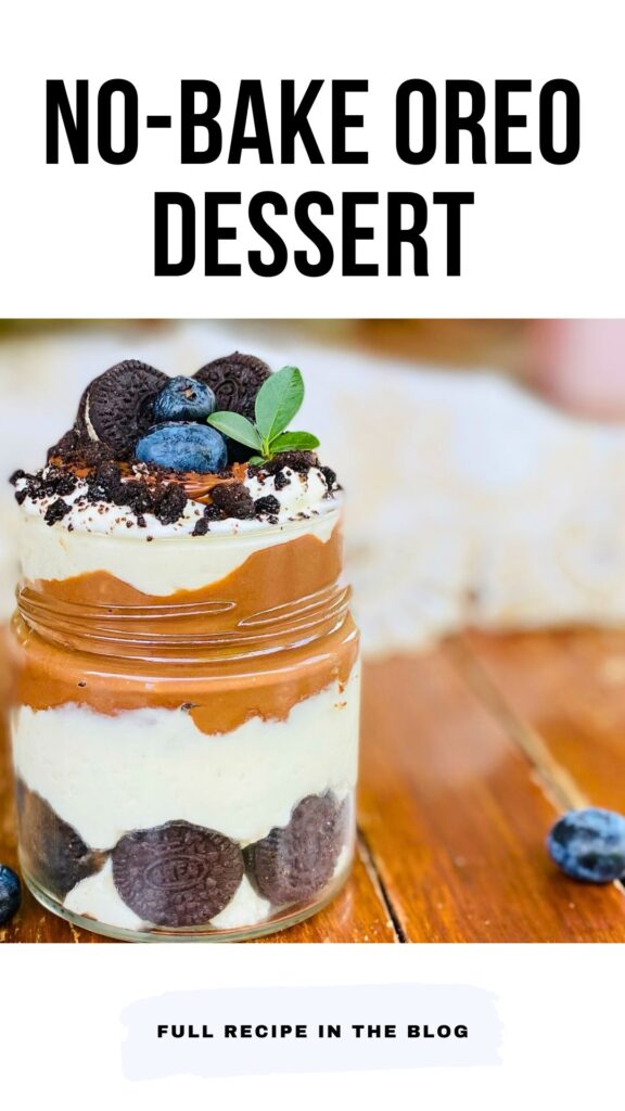 Mini Oreo Nutella Cream Dessert