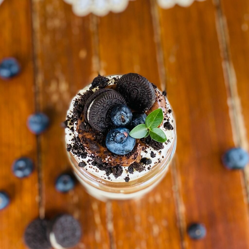 Mini Oreo Nutella Cream Dessert