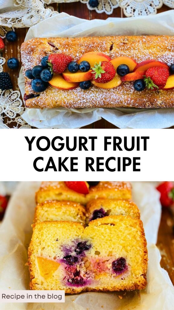 Mixed Fruit Plum Cake Recipe