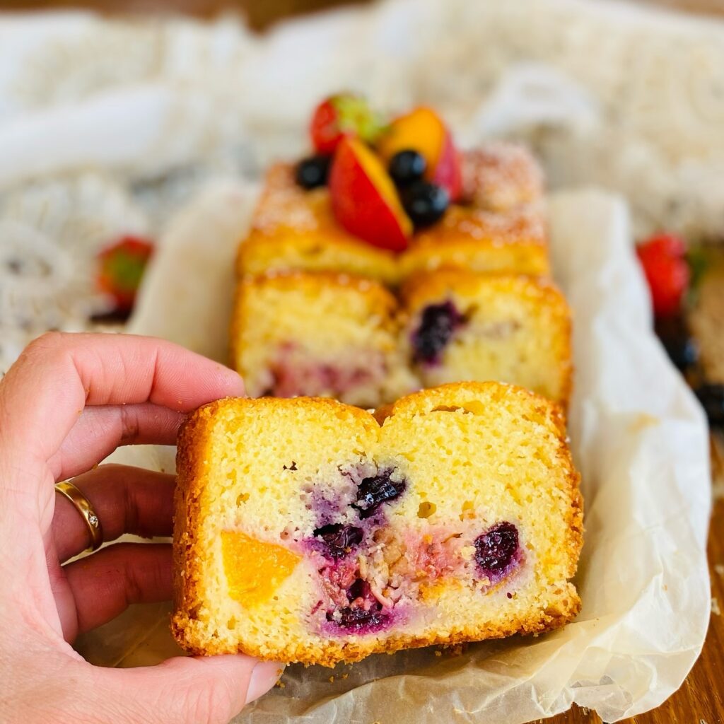 Mixed Fruit Plum Cake Recipe