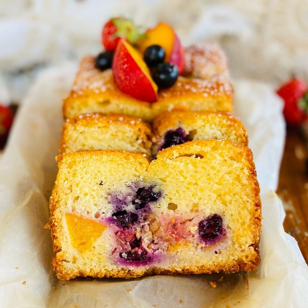 Mixed Fruit Plum Cake Recipe